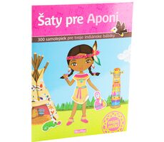 Presco Group Ella&Max Šaty pre APONI - Kniha samolepiek - SK / Jazyková verze: SK / od 3 let