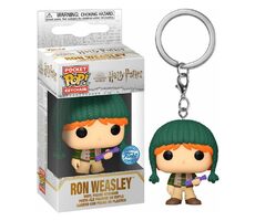 Funko POP Keychain: HP Holiday- Ron / od 3 let 