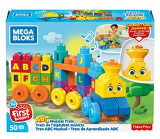 Mega Bloks - Hudební vláček / 50 kostek / od 1 roku