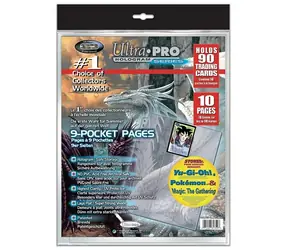 UltraPRO: Stránkové obaly na 9 karet / 10ks
