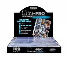 Ultra PRO: Platinum stránkové obaly na 9 karet / 100 ks
