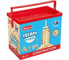 Jeujura Dřevěná stavebnice Técap Classic 100 dílů / od 4 let