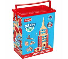 Jeujura Dřevěná stavebnice Técap Architect 120 dílů / od 4 let