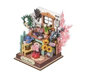 RoboTime miniatura domečku Vysněná terasovitá zahrada / od 14 let