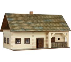 Walachia Dřevěná slepovací stavebnice Usedlost / od 8 let / 174 dílů / Obtížnost: střední