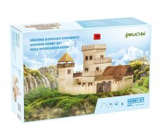 Walachia Dřevěná slepovací stavebnice Hrad / od 8 let / 607 dílů / Obtížnost: vysoká