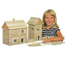 Walachia Dřevěná stavebnice Vario Masive box 418 dílků / od 5 let / 418 dílů / Obtížnost: nízká