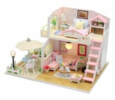 2Kids Toys miniatura domečku Růžový dům / od 14 let