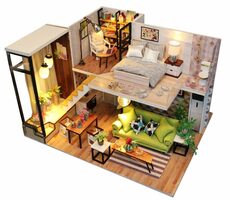 2Kids Toys miniatura domečku Romantický skandinávský styl / od 14 let