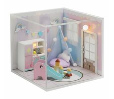 2Kids Toys miniatura domečku Duhový dům / od 14 let
