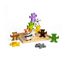 Bigjigs Toys Motorická balanční hra Divoká zvířata / od 1 roku