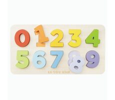 Le Toy Van Petilou Vkládací puzzle s čísly / od 1.5 roků