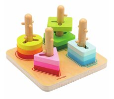 2Kids Toys Nasazování geometrické tvary / od 2 let