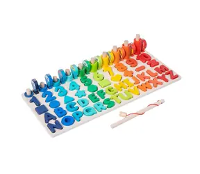 2Kids Toys Multifunkční deska vkládačka 5v1 / od 3 let