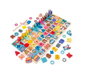 2Kids Toys Multifunkční deska vkládačka 6v1 / od 3 let