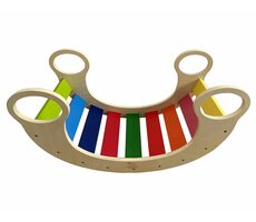 2Kids Toys Montessori duhová houpačka / od 1,5 let