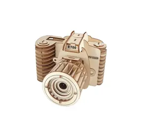 Woodcraft Dřevěné 3D puzzle Foťák / 57 dílků / od 8 let / Obtížnost: jednoduchá