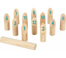 Small Foot Vikingské kostky Kubb s čísly Active / od 5 let
