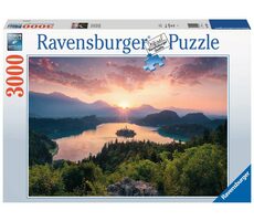 Ravensburger Jezero Bled Slovinsko / 3000 dílků / od 14 let