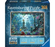 Ravensburger Exit KIDS Puzzle Potopená Atlantida / 368 dílků / od 9 let