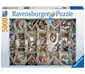 Ravensburger Sixtinská kaple / 5000 dílků / od 14 let