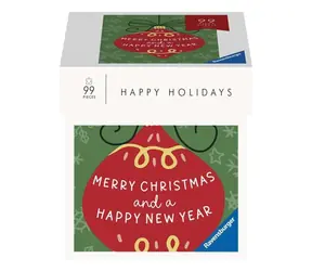 Ravensburger Merry Christmas & Happy New Year / 99 dílků / od 12 let