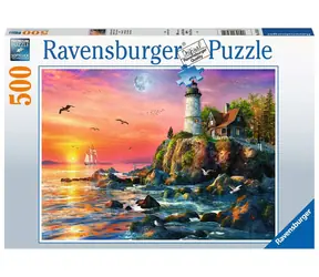 Ravensburger Maják na útesu / 500 dílků / od 14 let