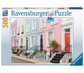 Ravensburger Barevné městské domy v Londýně / 500 dílků / od 12 let