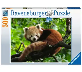 Ravensburger Panda červená / 500 dílků / od 12 let