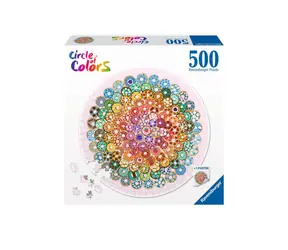 Ravensburger Kruhové puzzle Donuts / 500 dílků / od 12 let