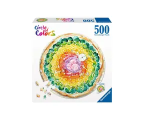 Ravensburger Kruhové puzzle Pizza / 500 dílků / od 12 let