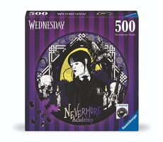 Ravensburger Kruhové puzzle Wednesday / 500 dílků / od 12 let