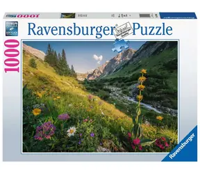 Ravensburger V rajské zahradě / 1000 dílků / od 14 let