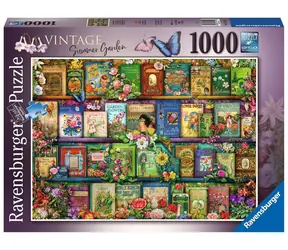 Ravensburger Vintage letní zahrada / 1000 dílků / od 14 let