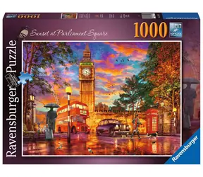 Ravensburger Západ slunce u Big Benu / 1000 dílků / od 14 let