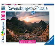 Ravensburger Dechberoucí hory Pohoří Serra de Tramuntana Malorka / 1000 dílků / od 14 let