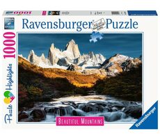 Ravensburger Dechberoucí hory Mount Fitz Roy Patagonie / 1000 dílků / od 14 let