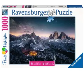 Ravensburger Dechberoucí hory Dolomitské věže Itálie / 1000 dílků / od 14 let