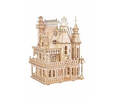 Woodcraft Dřevěné 3D puzzle Fantasy vila / 268 dílků / od 14 let / Obtížnost: střední 