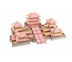 Woodcraft Dřevěné 3D puzzle Epang palace / 311 dílků / od 8 let / Obtížnost: jednoduchá 