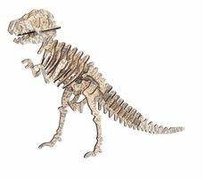 Woodcraft Dřevěné 3D puzzle Tyrannousaurus / 29 dílků / od 8 let / Obtížnost: jednoduchá 