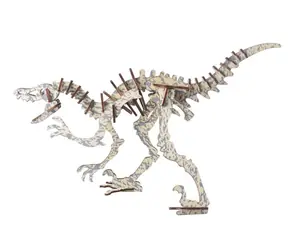 Woodcraft Dřevěné 3D puzzle Peinonychus / 40 dílků / od 8 let / Obtížnost: jednoduchá 