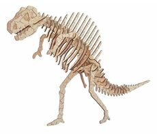Woodcraft Dřevěné 3D puzzle Spinosaurus / 38 dílků / od 8 let / Obtížnost: jednoduchá 
