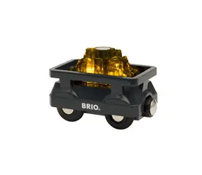 BRIO Svítící vagón se zlatem / od 3 let 