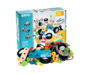 BRIO Stavebnice BUILDER pull-back systém / od 3 let  