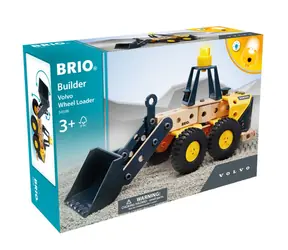 BRIO Stavebnice BUILDER Kolový nakladač Volvo / od 3 let 