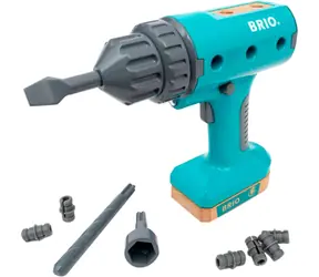 BRIO Stavebnice BUILDER Vrtačka na baterie / od 3 let