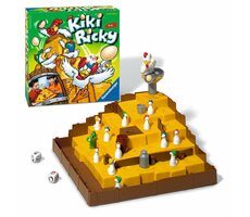 Ravensburger Kiki Ricky / Délka hry: 20 minut / Počet hráčů: 2-4 / od 4-8 let 