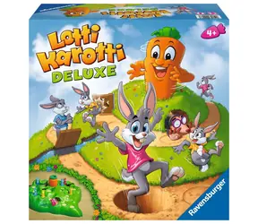Ravensburger Lotti Karotti Deluxe / Délka hry: 20 minut / Počet hráčů: 2-4 / od 4 lett