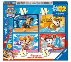Ravensburger Moje první puzzle Tlapková patrola 2/3/4/5 dílků / od 18 měsíců 